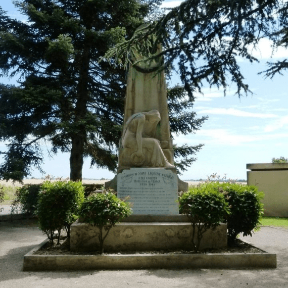 marcel mérignargues monument aux morts de saint laurent d'aigouze